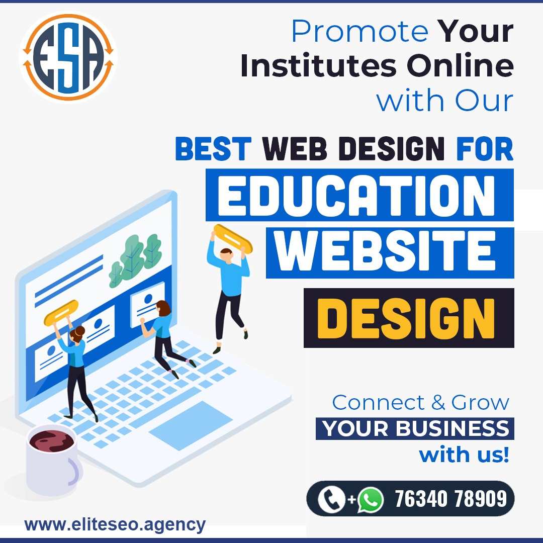 Best Web Design Company for Education Website Design