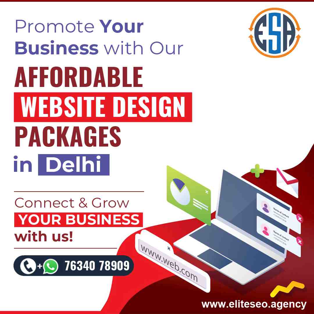 Affordable Website Packages in Delhi